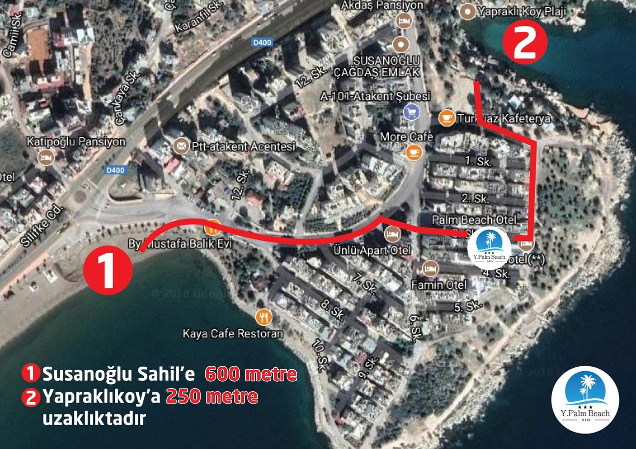 Palm Beach Otel Silifke Eksteriør billede